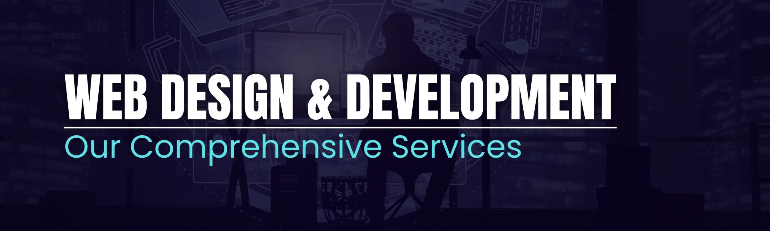 1. Web Design & Development Custom Website Design: Bespoke Design: Tailored design solutions that reflect your brand’s personality and appeal to your target audience. UX/UI Design: Creating user-friendly interfaces that enhance user experience and engagement. Responsive Design: Mobile-Friendly: Ensuring your website is fully functional and visually appealing on all devices, including smartphones and tablets. Website Development: Front-End Development: Using HTML, CSS, and JavaScript to create interactive and visually appealing websites. Back-End Development: Building robust back-end systems with languages such as PHP, Python, or Ruby, and integrating databases for dynamic functionality. E-Commerce Development: Creating secure and scalable online stores with features like shopping carts, payment gateways, and inventory management. CMS Integration: WordPress, Joomla, Drupal: Implementing and customizing content management systems to allow easy updates and management of your website content. Website Maintenance: Regular Updates: Providing ongoing support and updates to ensure your website remains secure and up-to-date. Performance Monitoring: Tracking website performance and making improvements to enhance speed and functionality.