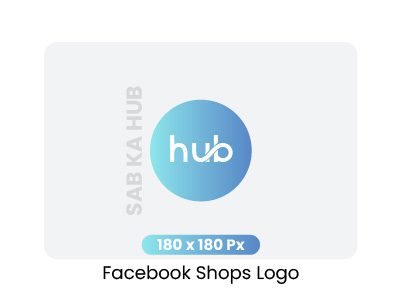 Branding icon for Facebook Shop profile image