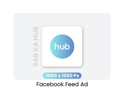 Boosted ad for Facebook news feed
