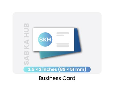 Professional business card design template single or double sided