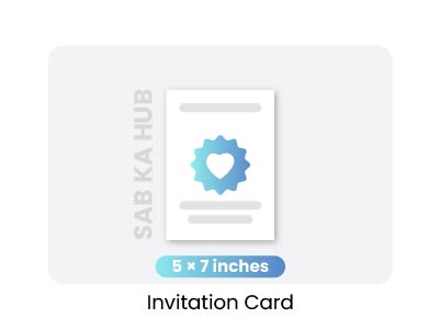 Elegant invitation card design for weddings and parties