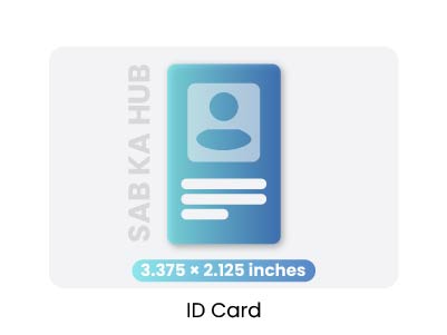 Custom ID card design for staff, schools, and events