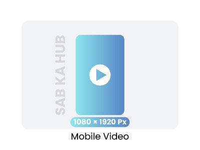 Vertical mobile video optimized for smartphones and stories