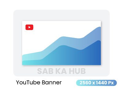 Responsive YouTube channel art and banner design