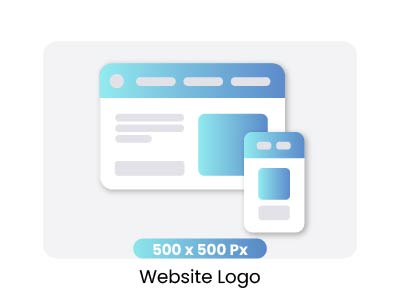 Professional website logo and favicon design